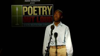 Poetry Out Loud Winner  John Uzodinma  MPB [upl. by Eenerb143]