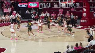 Baylor vs Oklahoma Womens Basketball DI Womens Basketball [upl. by Alletniuq]