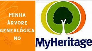 CONHEÇA A MINHA ÁRVORE GENEALÓGICA NO MYHERITAGE [upl. by Cammy525]