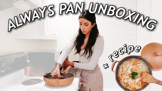 OUR PLACE ALWAYS PAN UNBOXING  Recipe  One Pot Pasta Recipe [upl. by Loram]