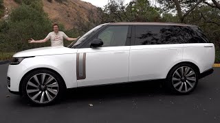 2023 Range Rover Full Review 250000 UltraLuxury SUV [upl. by Satsoc]