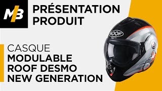 Casque modulable ROOF DESMO New Generation  avis en vidéo par Motoblouz [upl. by Ardnuyek]