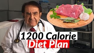 Dr Nowzaradan 1200 Calorie Diet Plan 1000 Calorie General Diet Plan [upl. by Ressay]