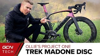 Ollies Project One Trek Madone Disc Presenter Bike [upl. by Epp]