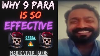 WHY 9 PARA SF IS SO EFFECTIVE 🤔  MAJOR VIVEK JACOB  9amp11 PARA SF [upl. by Irehj]