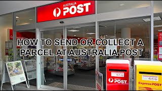 Life in Australia  Post How to Send and Collect a Parcel [upl. by Janka]