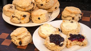 Fruit Scones  Best Fruit Scone Recipe Ever [upl. by Attirb]