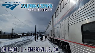 Riding Amtraks California Zephyr  Superliner Roomette  ChicagoEmeryville [upl. by Myra]