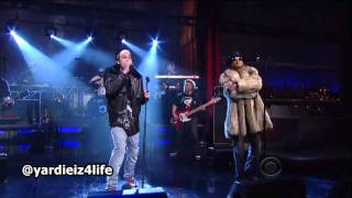 Yelawolf  Lets Roll ft Kid Rock live on Letterman [upl. by Mendy]