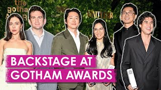 Gotham Awards 2023 See All the Stars Backstage [upl. by Sundstrom]