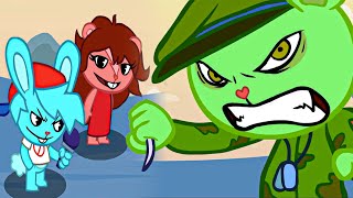 Friday Night Funkin  VS Flippy Semana Completa  Escenas Happy Tree Friends [upl. by Ahsan]