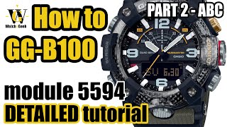 GGB100  module 5594  part 2 tutorial on how to setup and use ALL the ABC functions [upl. by Llenaej]