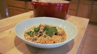 Chicken with Orzo in a light Tomato sauce Chicken Youvetsi Dimitras Dishes episode 6 [upl. by Aicitan]