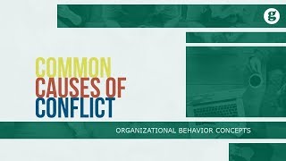 Common Causes of Conflict [upl. by Durman]