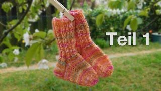 Vorstellung WochenprojektBABYSOCKEN  KINDERSOCKEN STRICKEN Sockentabelle [upl. by Nroht]