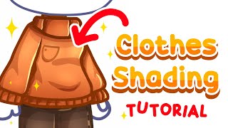 Clothes Shading Tutorial  IbisPaint X  Gacha Club [upl. by Woodward689]