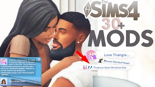 30 Realistic Mods for The Sims 4  Sims 4 Mods [upl. by Curren]