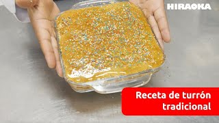 Cómo hacer turrón deliciosa receta tradicional 😋 [upl. by Aihsekel214]