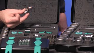 Wera Tools Wera Zyklop Ratchet Sets and Socket Sets at AutomationDirect [upl. by Lyrehs]