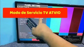 Modo de Servicio TV ATVIO [upl. by Eseerahs776]