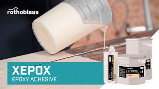 Top construction epoxy adhesive  XEPOX Series  Rothoblaas [upl. by Farron]