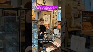 Zen de la filière commerce nous présente sa journée en alternance chez Bagelstein 🥯 alternance [upl. by Tabib]