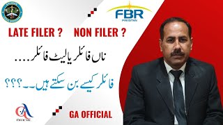 Late Filer  Non Filer  Can Become Filer  Income Tax Return  How Late Filer Can Become Filer [upl. by Geraud737]