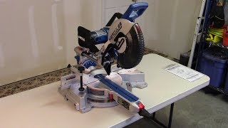 Hercules 12 inch Sliding Compound Miter Saw  A Close Look [upl. by Girardi]