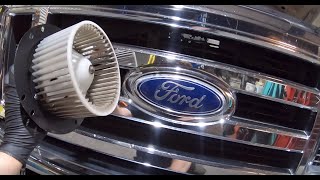 Ford E Series No Air Coming Out Vents Diagnose and Fix [upl. by Eitac]