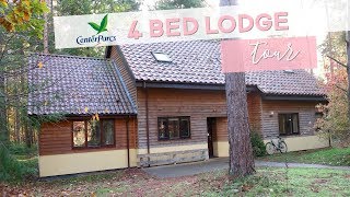 CENTER PARCS  TOUR OF 4 BED EXCLUSIVE LODGE WITH GAMES ROOM HOT TUB amp SAUNA [upl. by Valina]