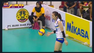 YOLA YULIA Vs SHELLA  BNI 46 Vs BANK BJB TANDAMATA PROLIGA 2020 [upl. by Neila]