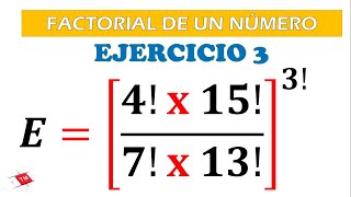 EJERCICIO 3  FACTORIAL [upl. by Cohen]