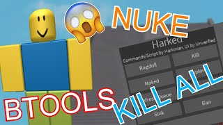 roblox fe harked script  BTOOLS  NUKE  KILL ALL FREE 2021 [upl. by Luas222]