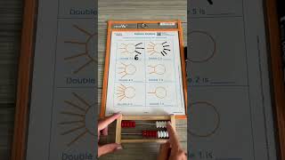 Doubling Numbers with a Rekenrek mathactivity mathtoys numberpractice countingtoys [upl. by Ivie22]