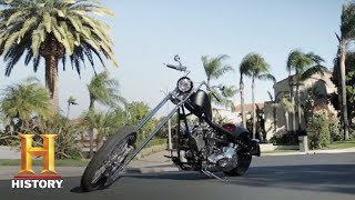 Counting Cars Reviving Tommy Lees Bike Season 7 Episode 3  History [upl. by Mccutcheon]