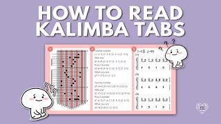 How to Read Kalimba Tabs  Number and Letter Notation amp Kalimba Tablature [upl. by Maisel192]