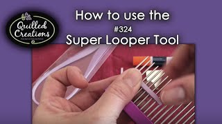 Super Looper Quilling Comb [upl. by Attenaej]