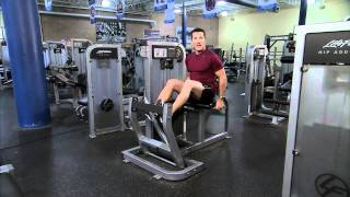 Life FitnessPro2 Horizontal Calf Instructions [upl. by Weidar]