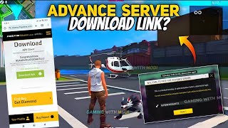 Ob46 Update free fire  Advance server activation code  ff advance server advance server free fire [upl. by Reffineg]