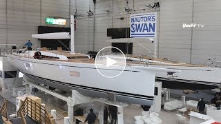 boot Düsseldorf 2019 Luxusyacht Swan 65 Walkaround [upl. by Anialeh921]