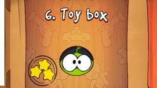 Cut The Rope  Season 1  6 Toy Box 61 to 625 Full Star CuttheRope [upl. by Kinemod122]