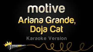 Ariana Grande Doja Cat  motive Karaoke Version [upl. by Amarillas720]