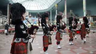 Lotte World Female Bagpipe Band [upl. by Agnesse]