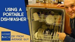 How to use a portable dishwasher [upl. by Osner]