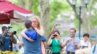 Bryant Park Flash Mob Proposal [upl. by Love]