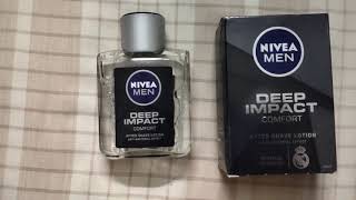 Nivea Deep Impact After Shave Lotion [upl. by Enimrej]