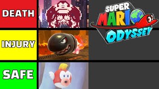 Ranking Every Enemy in Super Mario Odyssey by How DANGEROUS They Are [upl. by Ahsiekar143]