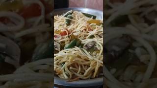 Garlic Noodles 🍜 garlicnoodles noodles maggimasala chinese food foodie [upl. by Rolando]