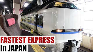 Kyoto to Kanazawa by the Fastest Express Train in Japan [upl. by Anowahs214]