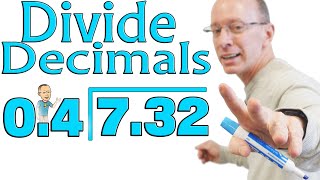 How to Divide a Decimal by a Decimal ⭐ Dividing Decimals [upl. by Swiercz]